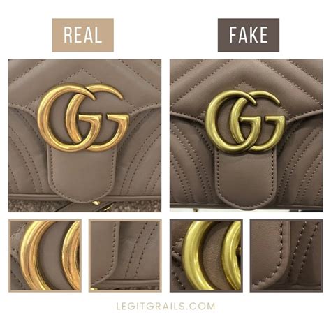 gucci marmont real vs fake